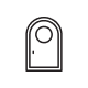 icon of a door